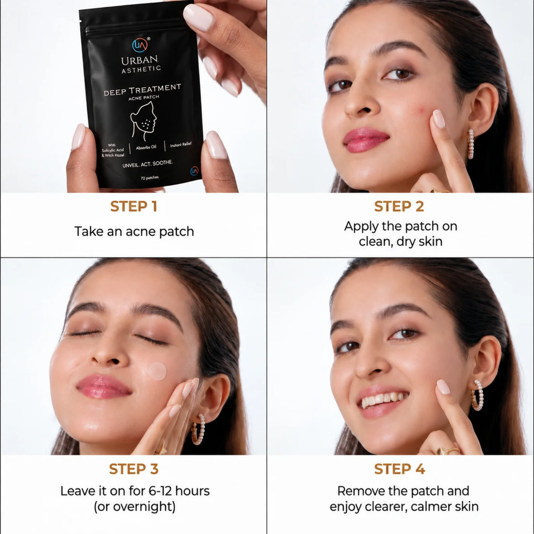 Urban Asthetic Clear Skin Care Combo